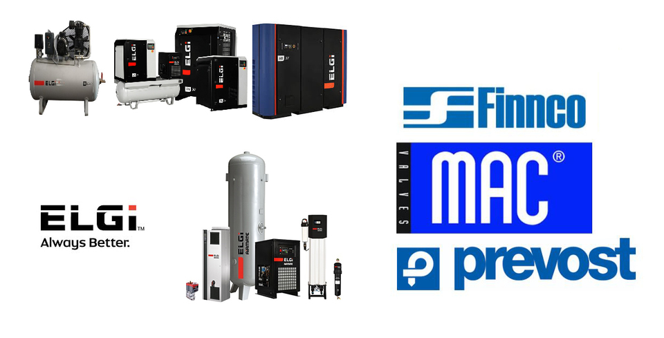 Finnco Group distribute air compressors and pneumatics in the upper North Island
